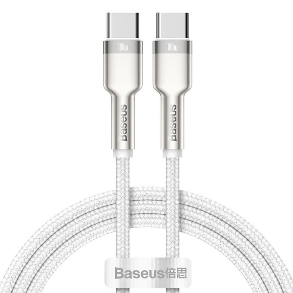 thumb картинка Кабель Baseus Cafule Series Metal Data Cable Type-C to Type-C 100W 1м от магазина Fastoo