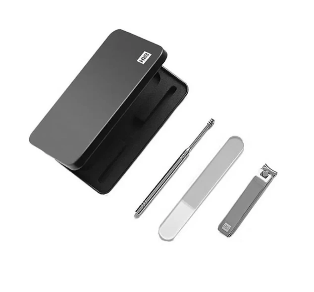 thumb картинка Маникюрный набор HuoHou No Splash Nail Clippers Set With Metal Case (HU0210) от магазина Fastoo