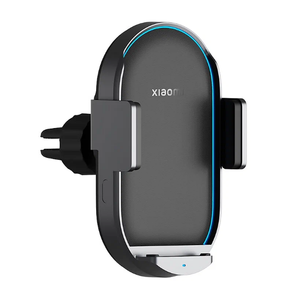 картинка Держатель для телефона автомобильный с функцией беcпроводной зарядки Xiaomi Wireless Charger Pro 50W от магазина Fastoo