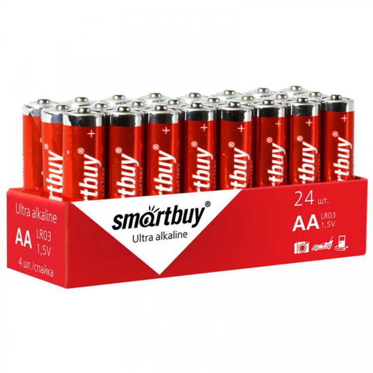 thumb картинка Батарейка алкалиновая SmartBuy AA SBBA-2A40S (1 шт) от магазина Fastoo