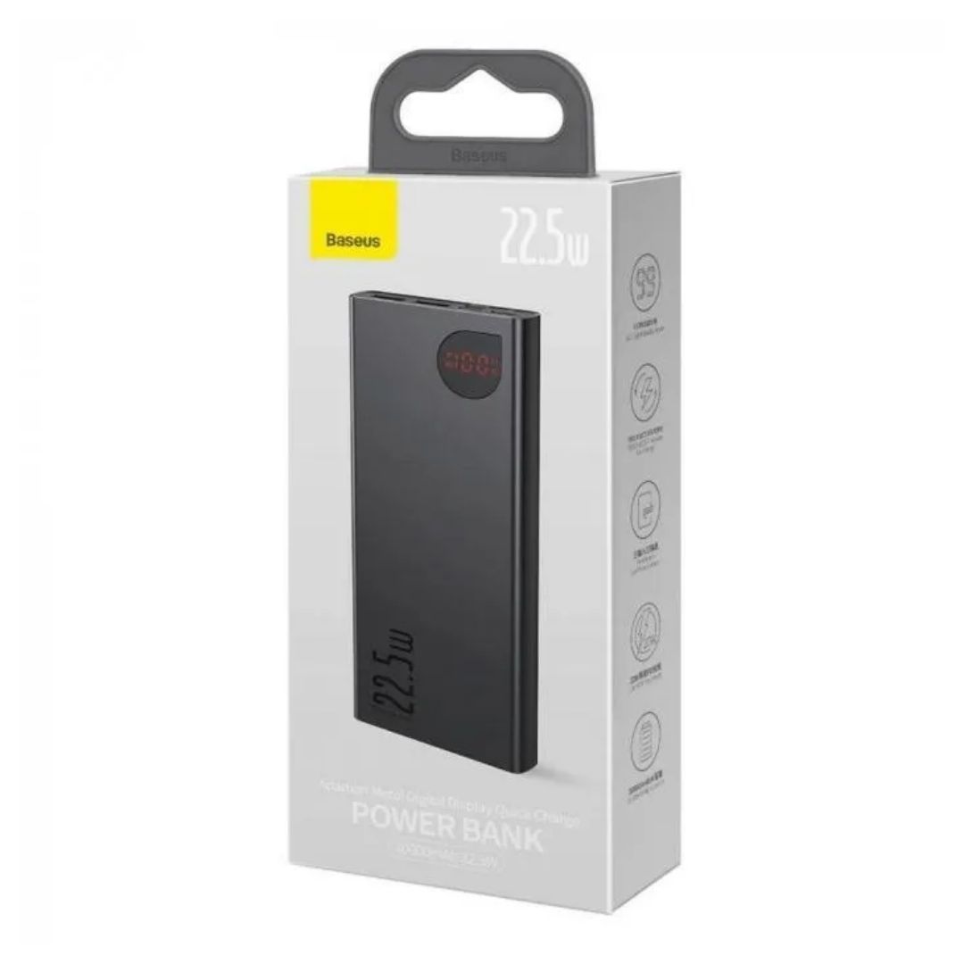 thumb картинка Аккумулятор внешний Baseus Adaman Metal Digital Display 22,5W, 3.0A (20000 mAh) от магазина Fastoo