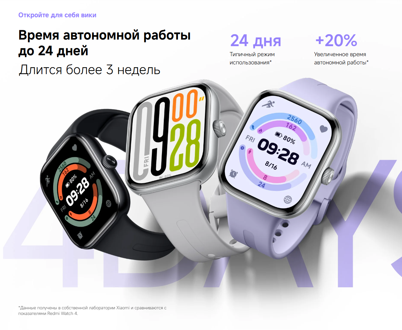 thumb картинка Часы Redmi Watch 5 от магазина Fastoo