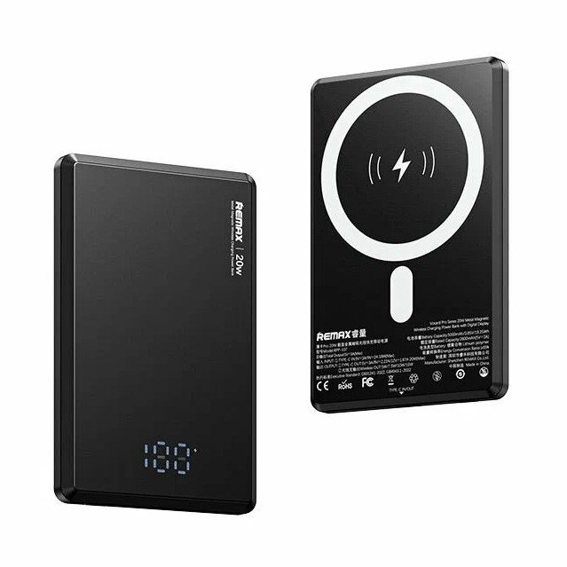 thumb картинка Аккумулятор внешний Remax MagSafe 20W 5000 мАч RPP-107 от магазина Fastoo
