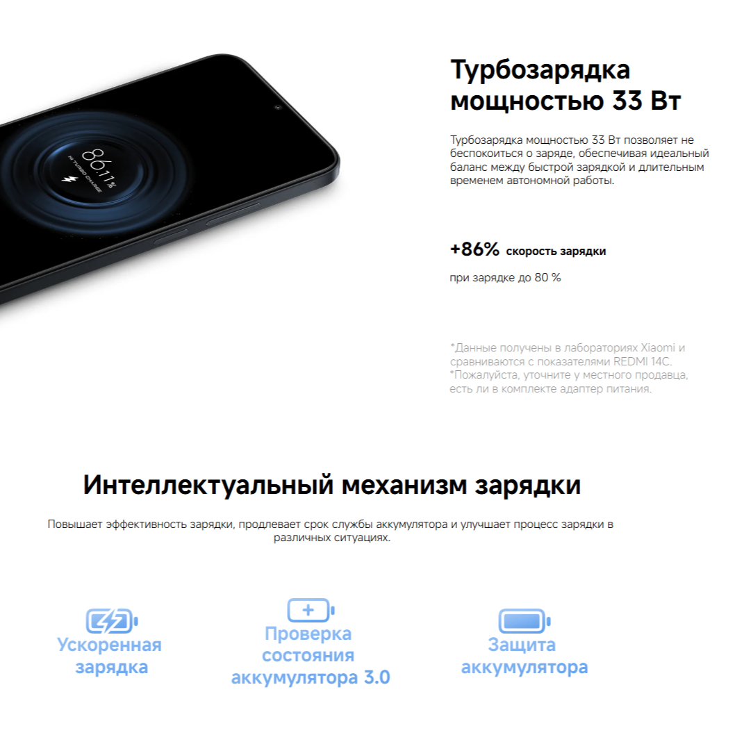 thumb картинка Смартфон REDMI 15C 4/128 Gb от магазина Fastoo