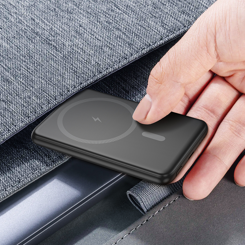 thumb картинка Аккумулятор внешний Hoco MagSafe 5000 мАч 15W J140A от магазина Fastoo