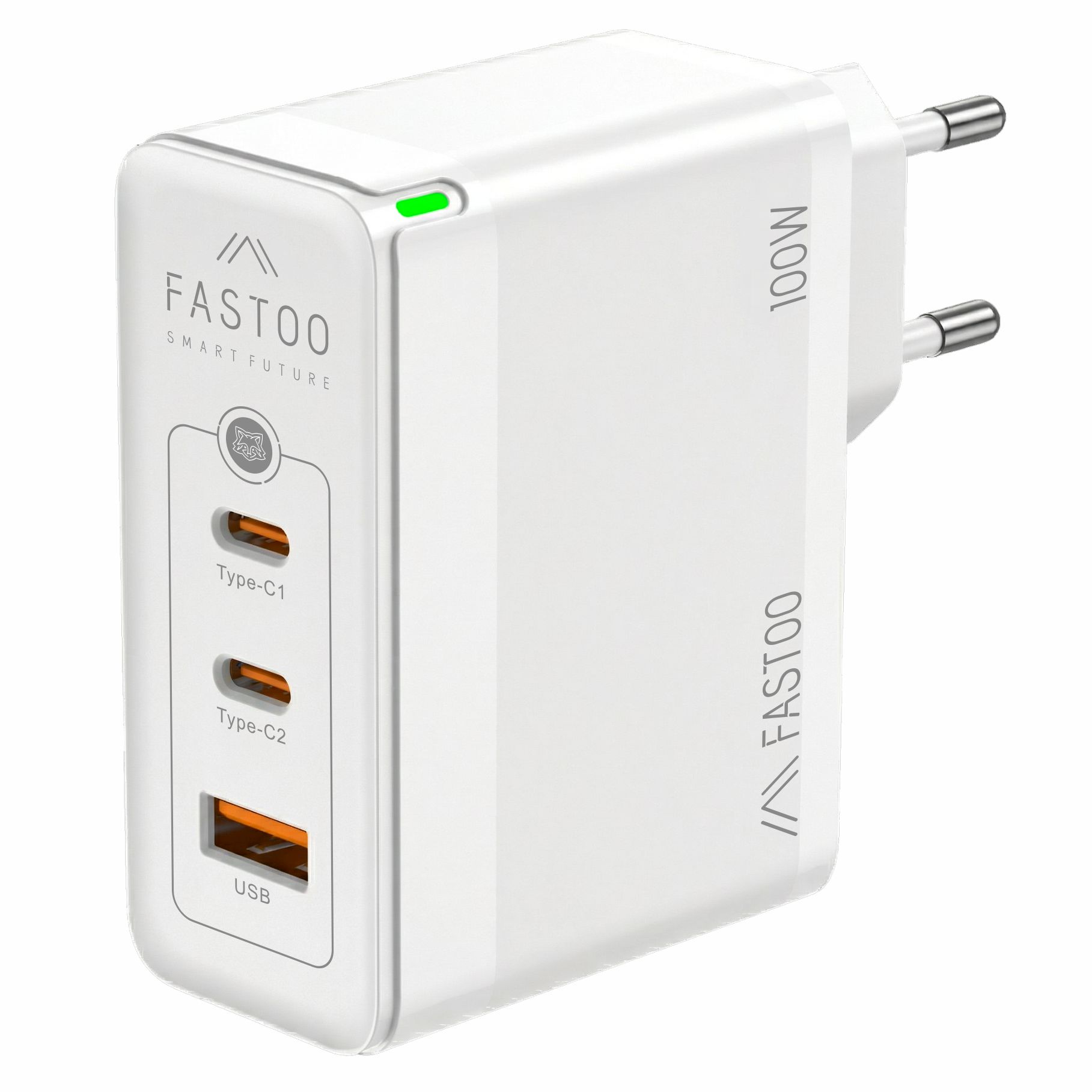 thumb картинка Сетевое зарядное устройства Fastoo GaN Charger 100W A+C+C от магазина Fastoo