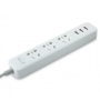картинка Удлинитель Xiaomi Mi USB Power Strip (3 розетки+3 USB 2A) магазин Fastoo являющийся официальным дистрибьютором в России 