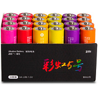 картинка Батарейка алкалиновая ZMI ZI5 Alkaline batteries Rainbow AA524 (1 шт) магазин Fastoo являющийся официальным дистрибьютором в России 